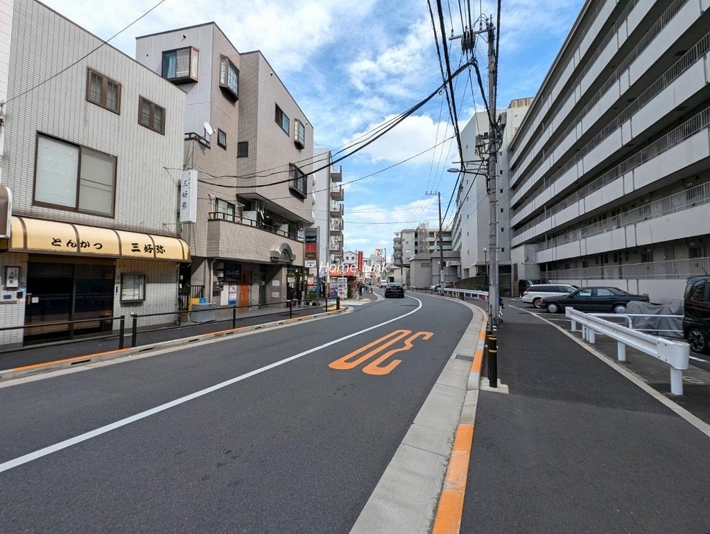 上板橋ハウス　北側 前面道路